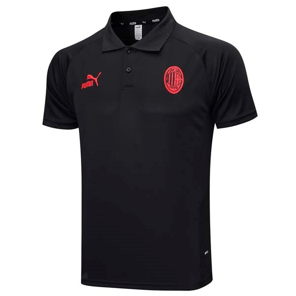 Polo AC Milan 2023-24 Schwarz 2